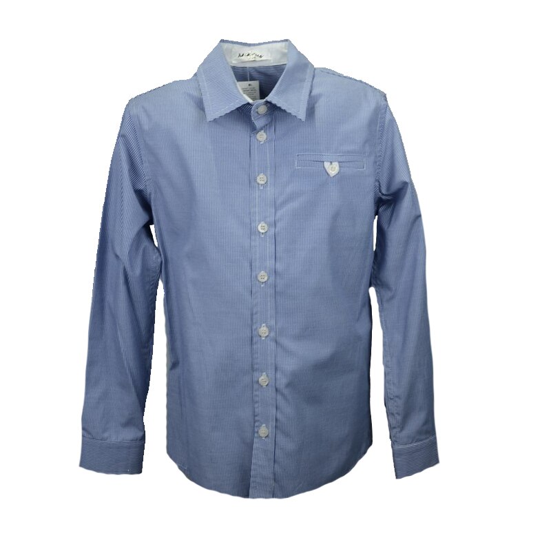 Camasa cu maneca lunga pentru baieti Mini Junior, Albastru