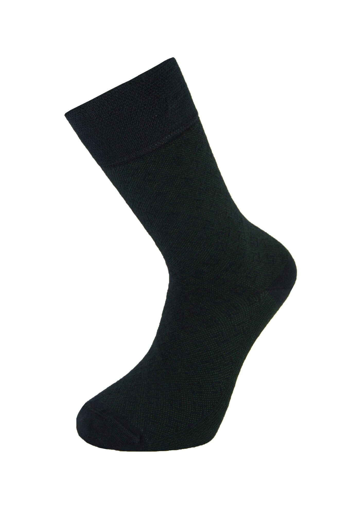 Sosete barbati din lana si fibre de bambus, Newtone, Albastru marin/Verde, 41-44