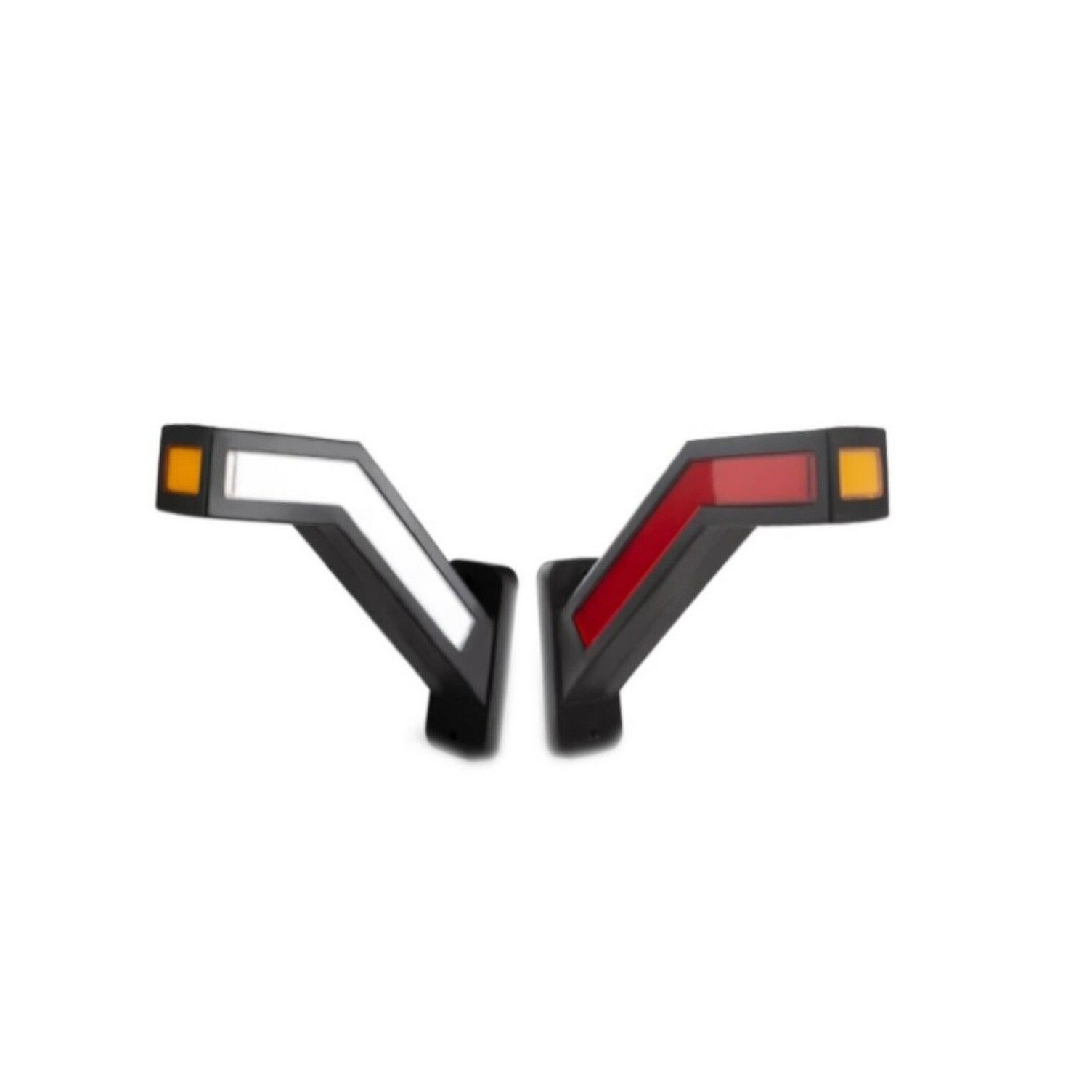 Set 2X Lampi Gabarit, Stanga si Dreapta, LED, Neon Efect, Lumina Dinamica, 3 Functii, 12-24V, 22cm