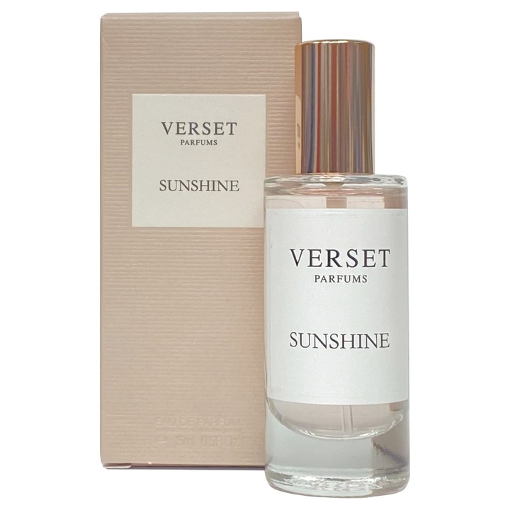 Parfum feminin Sunshine, Verset, 15 ml
