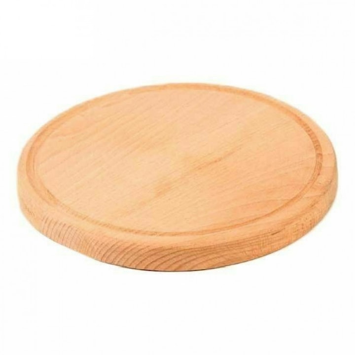Tocator, Perfect Home, Rotund, Lemn, 24 cm