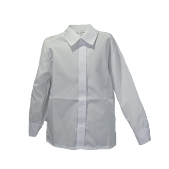 Camasa cu maneca lunga pentru baieti Lora, Eleganta, Alb Camasa cu maneca lunga pentru baieti Lora, Eleganta, Alb