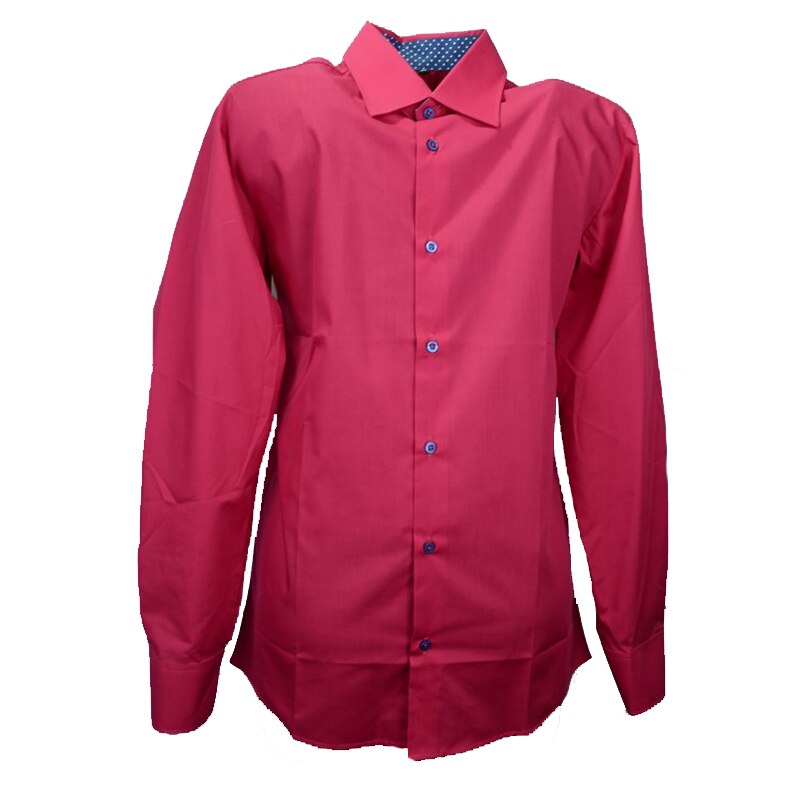 Camasa cu maneca lunga pentru baieti Jankes, Fucsia