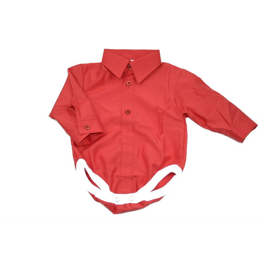 Body tip camasa, baieti, Mini Junior, Rosu