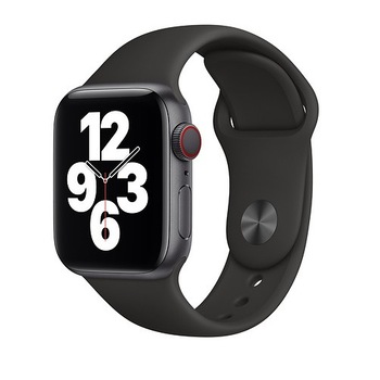 Curea Apple Watch, Silicon, Compatibila cu Apple Watch 3/4/5/6, 38/40mm, Negru Curea Apple Watch, Silicon, Compatibila cu Apple Watch 3/4/5/6, 38/40mm, Negru