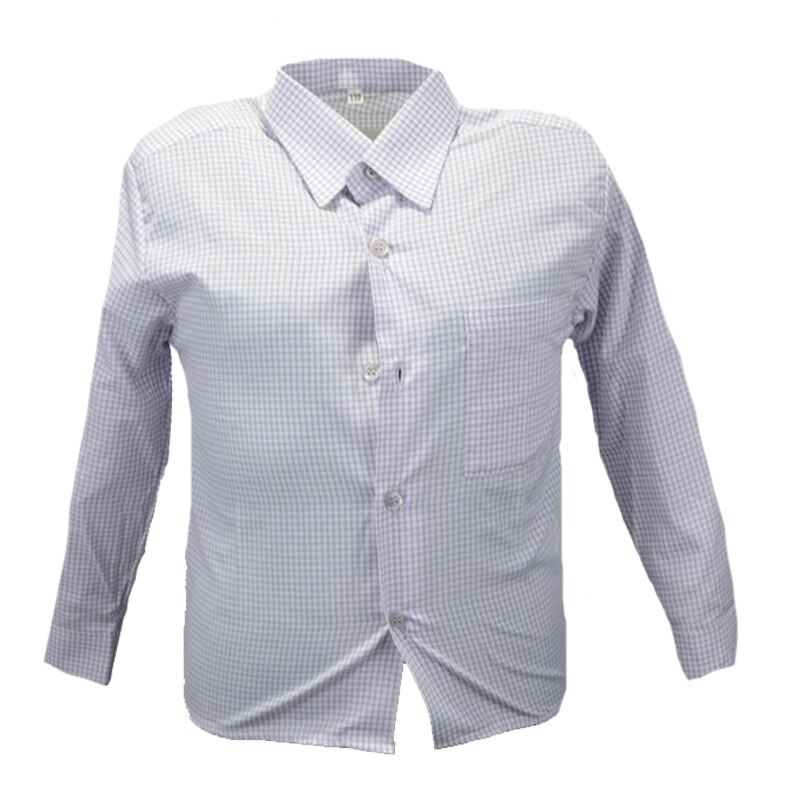 Camasa cu maneca lunga pentru baieti Mini Junior KSL-35C, Mov, 110 cm