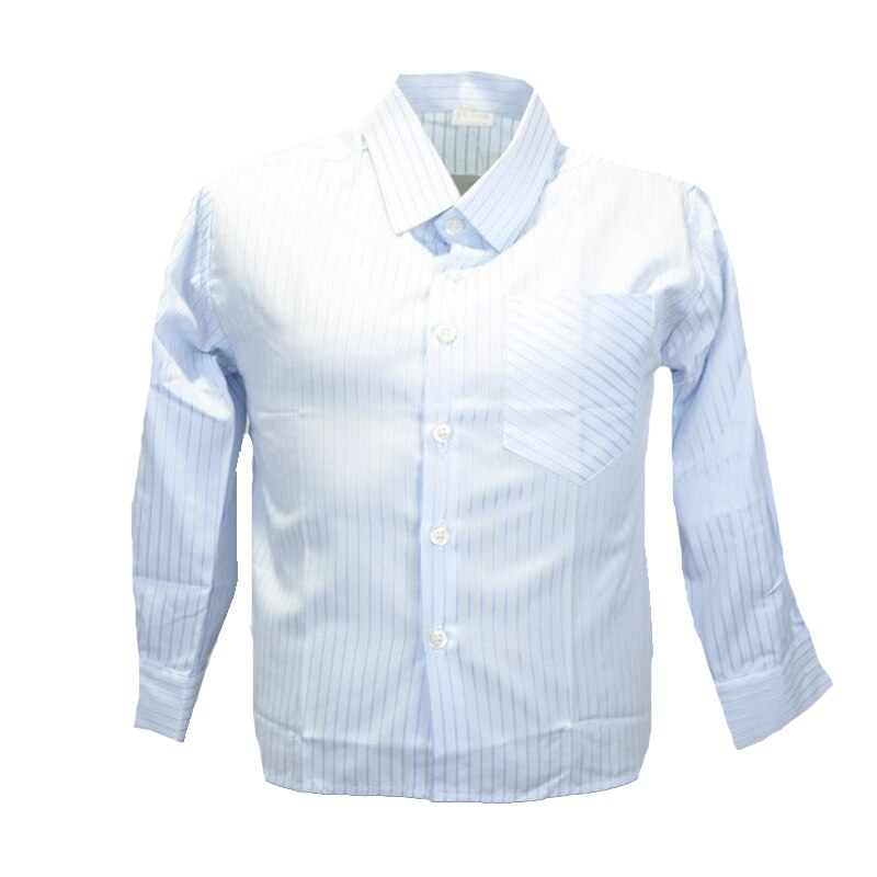 Camasa cu maneca lunga pentru baieti Mini Junior KSL-40, Alb, 116 cm