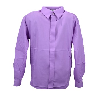 Camasa cu maneca lunga pentru baieti Mini Junior KSL-23C-2, Mov Camasa cu maneca lunga pentru baieti Mini Junior KSL-23C-2, Mov