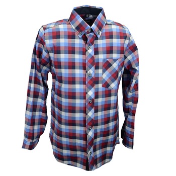 Camasa cu maneca lunga pentru baieti Jankes KSL-33C, Multicolor, 134 cm Camasa cu maneca lunga pentru baieti Jankes KSL-33C, Multicolor, 134 cm