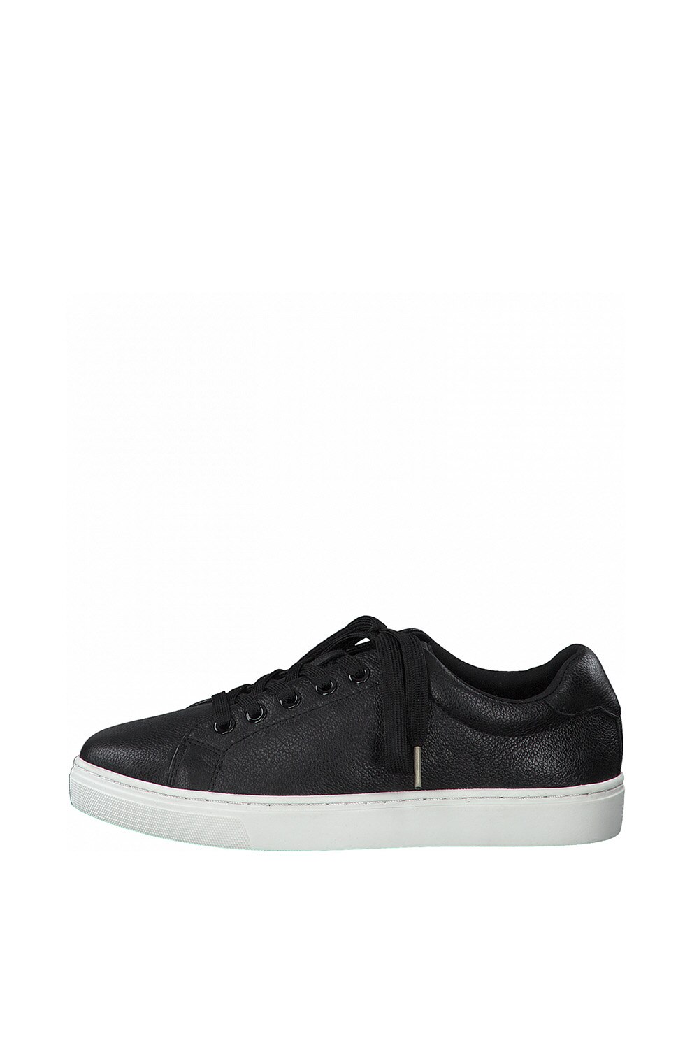 s.Oliver, Pantofi sport din piele cu talpa contrastanta