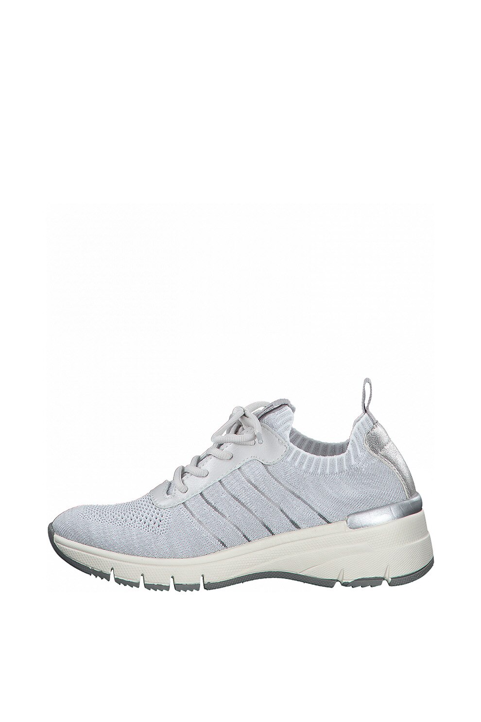 s.Oliver, Pantofi sport slip-on din plasa tricotata