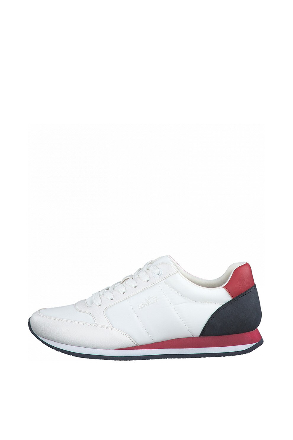 s.Oliver, Pantofi sport din material textil cu insertii din piele ecologica