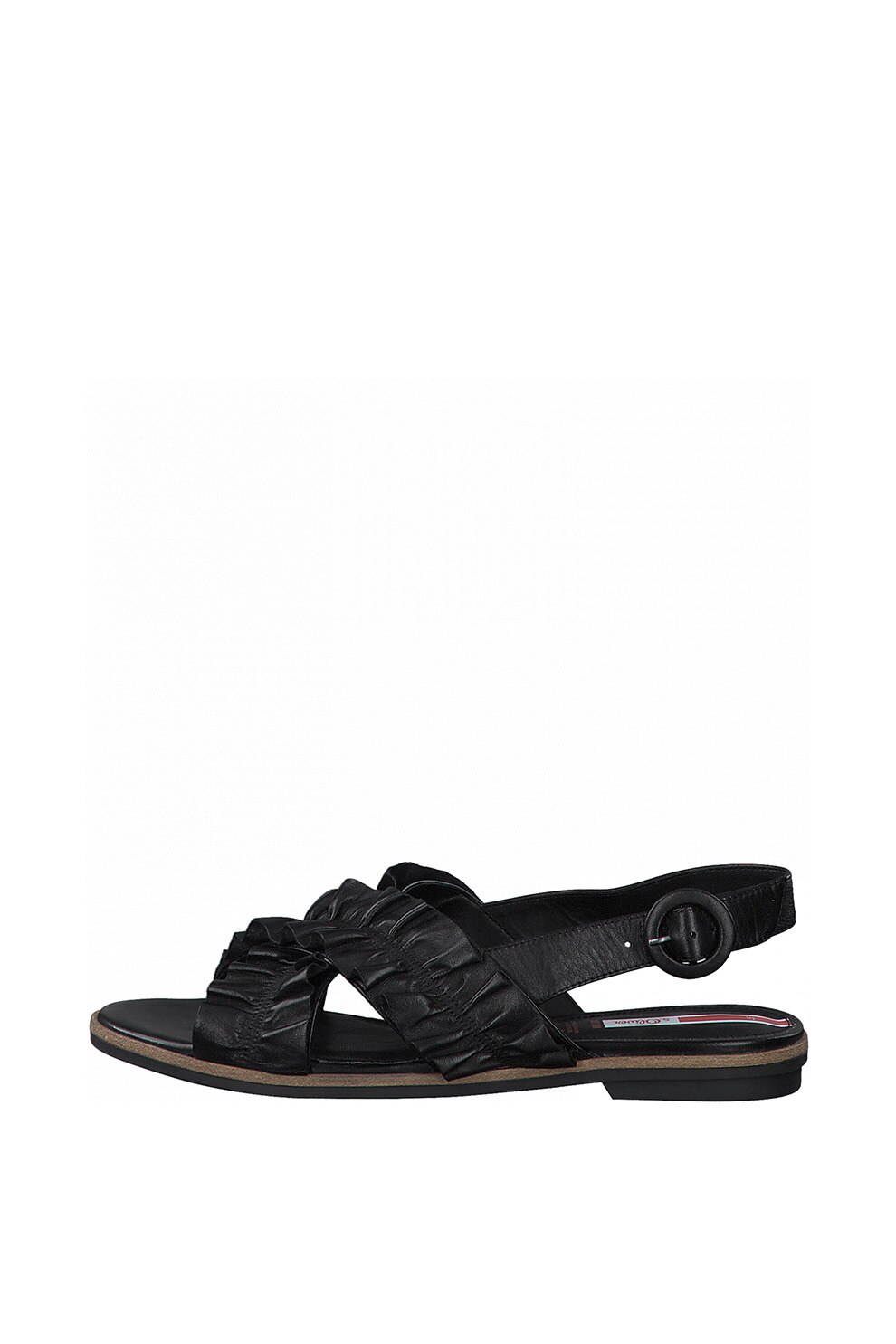 s.Oliver, Sandale slingback din piele