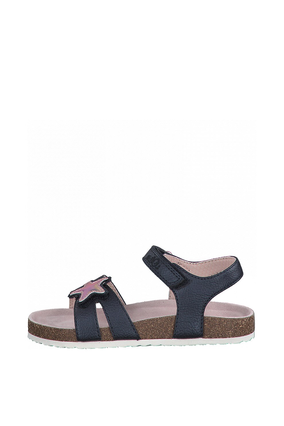 s.Oliver, Sandale de piele ecologica, cu aplicatie stea