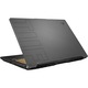 Laptop Gaming ASUS TUF A17 FA706QR cu procesor AMD Ryzen™ 7 5800H pana la 4.30 GHz, 17.3", Full HD, 144Hz, 16GB, 512GB SSD, NVIDIA® GeForce RTX™ 3070 8GB, Free DOS, Eclipse Gray