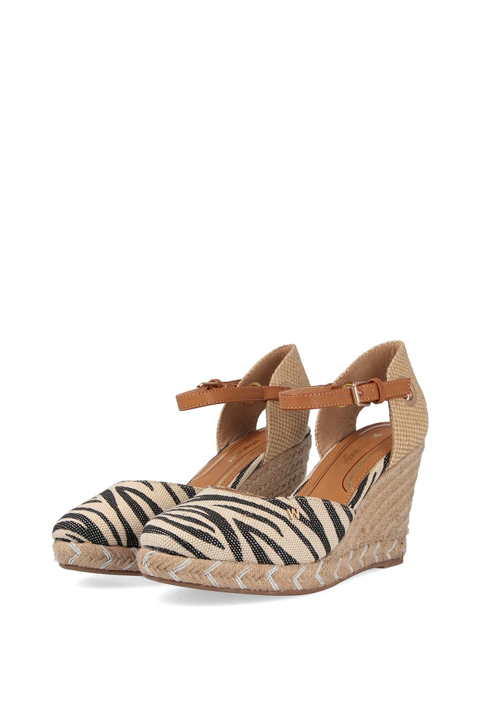 Wrangler, Sandale wedge tip espadrile Brava Safari