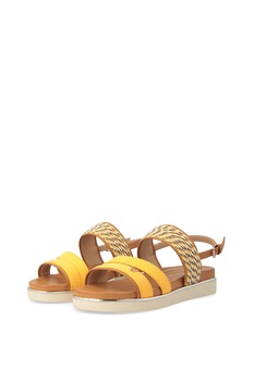 Wrangler, Sandale slingback cu monograma discreta Karen Wrangler, Sandale slingback cu monograma discreta Karen