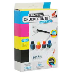 Kit Reincarcare Cartuse Imprimante Universal 4 X 30 Ml Recipient Emag Ro
