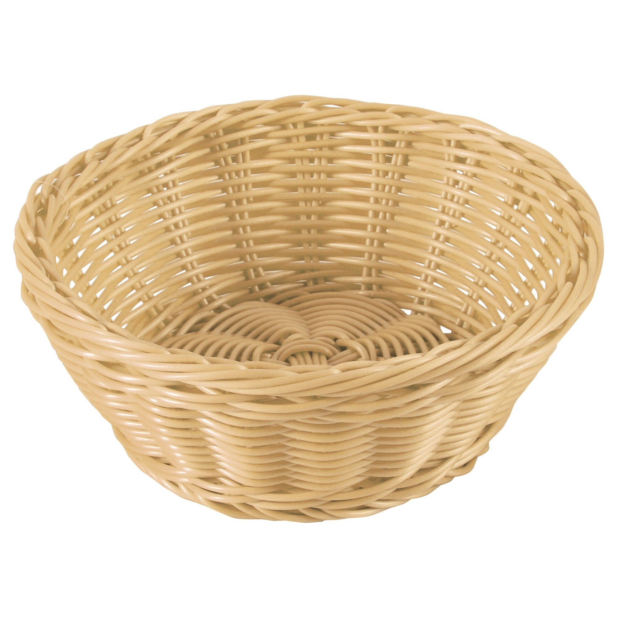 Cos rotund, Ambition Sante, 21x8cm, Bej