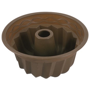 Forma de copt din silicon, Ambition Delice, d 23.5, h 11 cm, Maro Forma de copt din silicon, Ambition Delice, d 23.5, h 11 cm, Maro