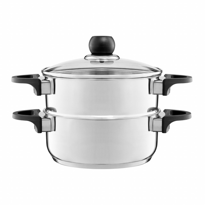 Тенджера за готвене на пара Ambition Vikos, 3 части