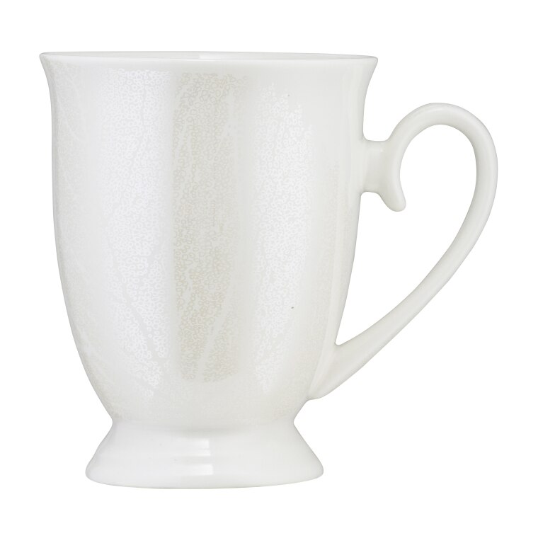 Cana portelan, Ambition Diana, 300 ml, frunze argintii