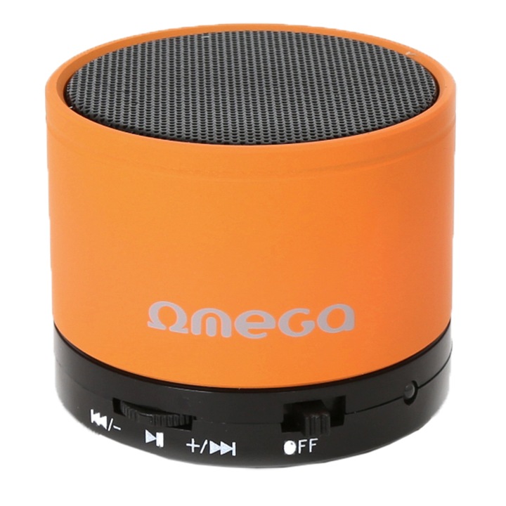 Boxa portabila OMEGA OG47, Bluetooth, Portocaliu