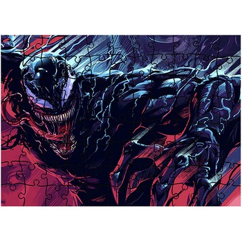 Puzzle Art Kids 96 piese, Venom Artwork Comics, animatii, Latime 40,5 cm x Inaltime 28,7 cm Puzzle Art Kids 96 piese, Venom Artwork Comics, animatii, Latime 40,5 cm x Inaltime 28,7 cm