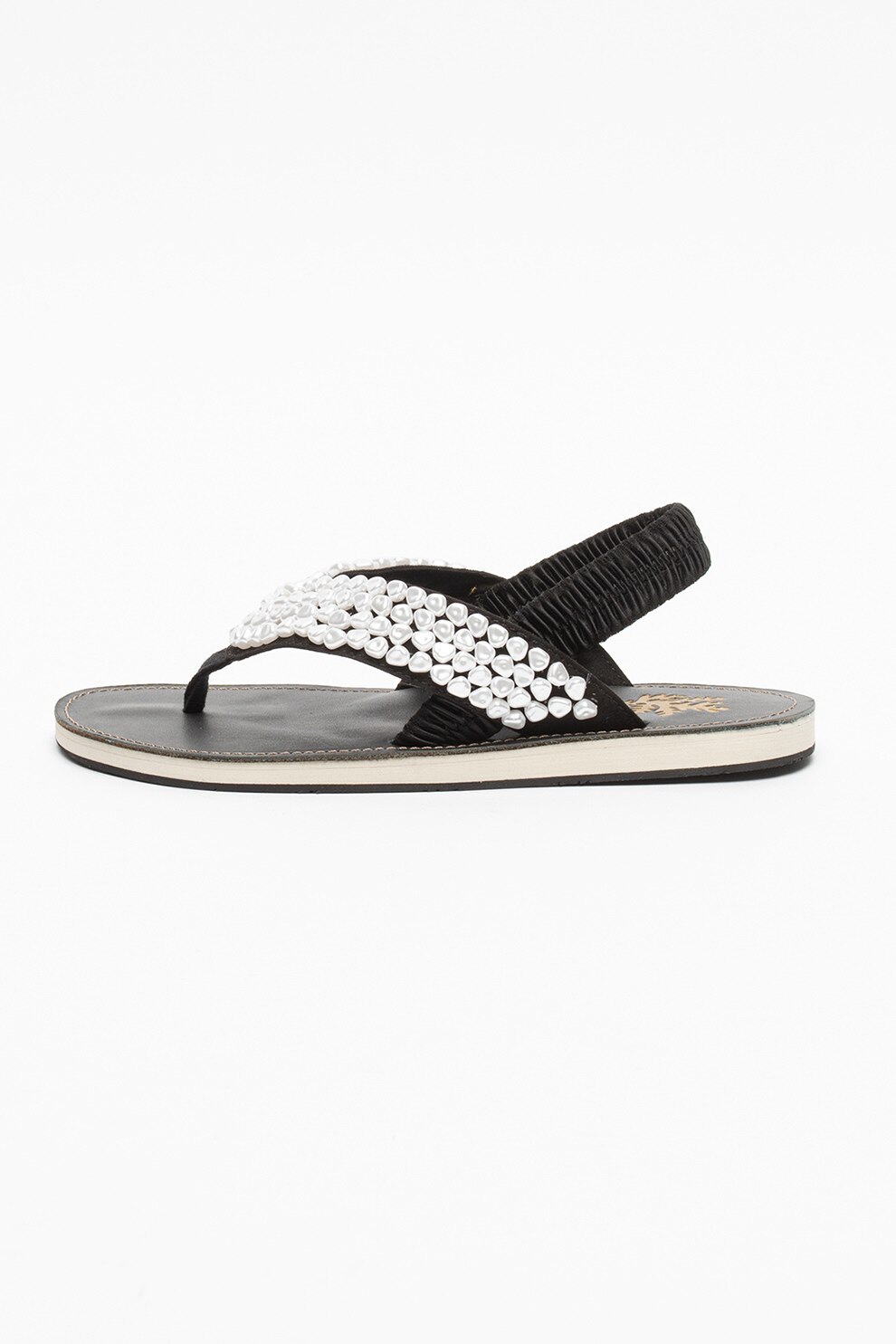 Scotch & Soda, Sandale cu bareta separatoare si margele perlate Frances