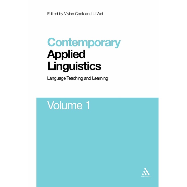 Contemporary Applied Linguistics - Vivian Cook