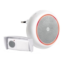sonerie fara fir plugbell 150 light indicator luminos cu 6culori 8melodii digitale avertizare dubla sonoraampluminoasaconectare mp3 imagen 8_0_
0