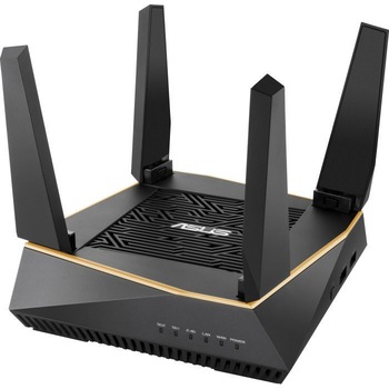 Router Asus AiMesh RT-AX92U, 1x RJ45, WPA2, Negru Router Asus AiMesh RT-AX92U, 1x RJ45, WPA2, Negru
