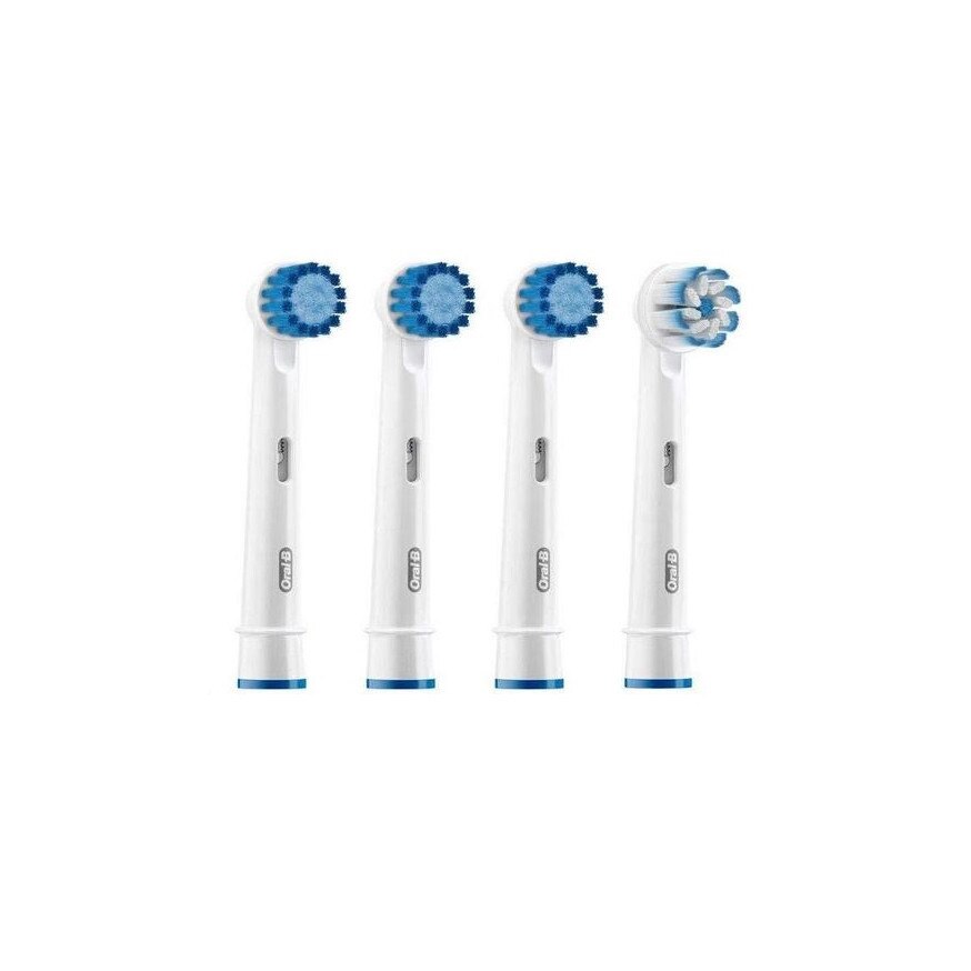 Set 4 rezerve Oral-B EBS-17-3 pentru dinti sensibili 3xSoft Clean, 1xSensitive Clean, gingii sensibile