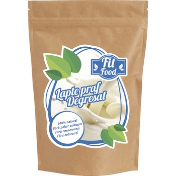 Lapte praf degresat Fit Food, 500g Lapte praf degresat Fit Food, 500g
