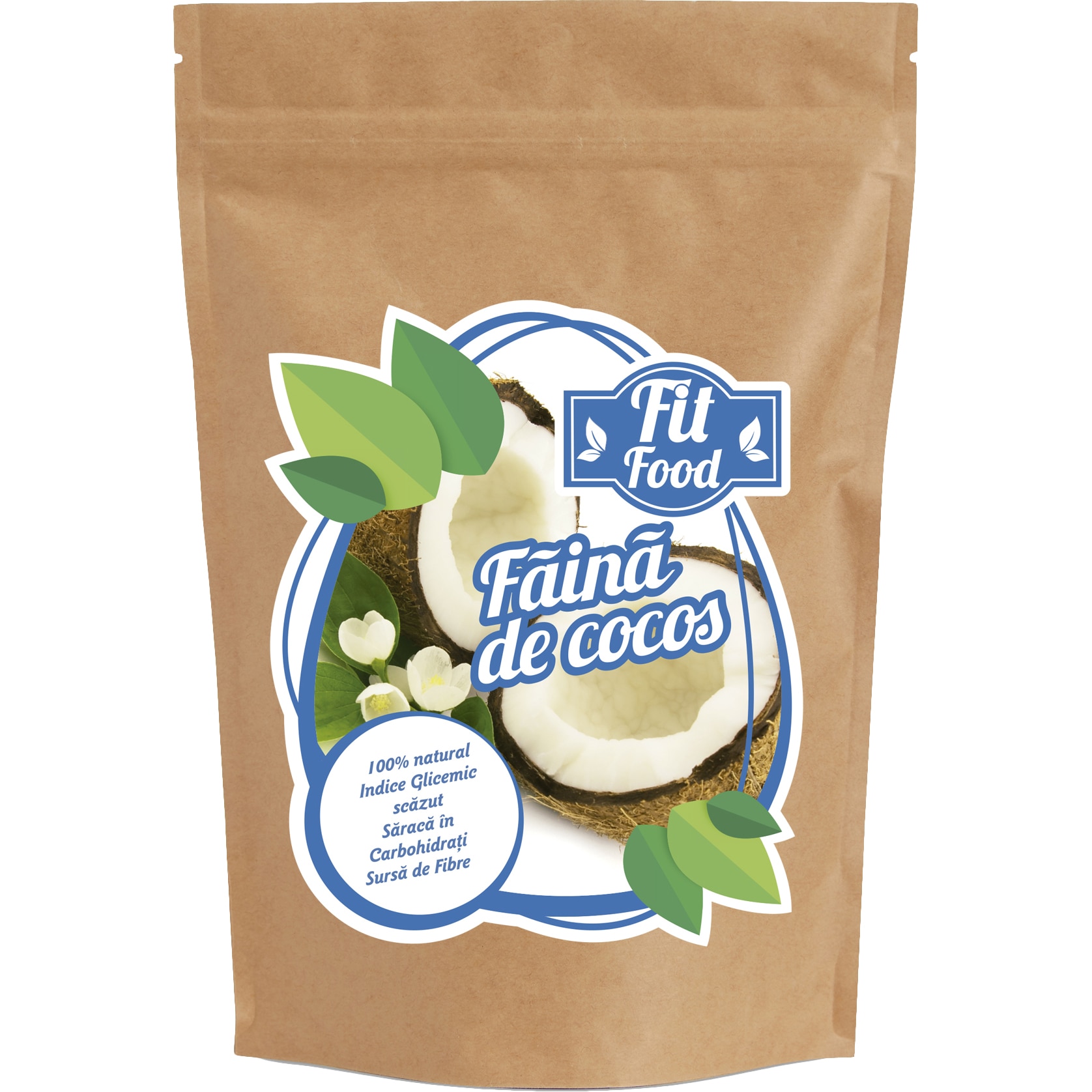 Faina de cocos Fit Food, 500g
