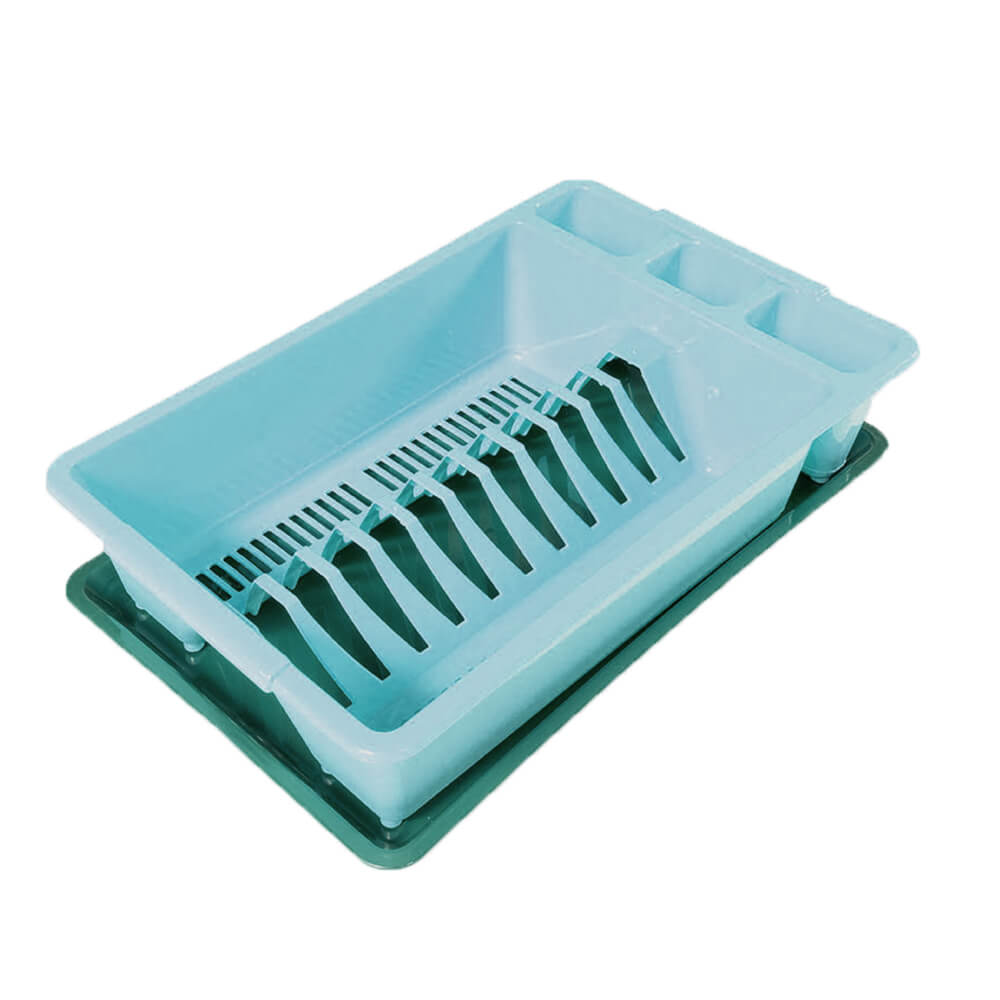 Scurgator de Vase si Tacamuri STERK Select, 42x26x10 cm, cu Tavita, Albastru