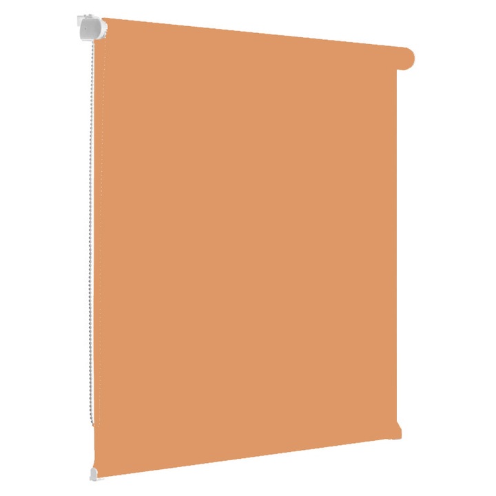 Rolete textile, Vidella, Rulou semi-opac, culoare portocaliu, dimensiuni panza 90 cm x 230 cm