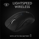 Безжична мишка Gaming Logitech Pro X Superlight, Ултралека 63g, Сензор LightSpeed Hero 25K DPI, Черен