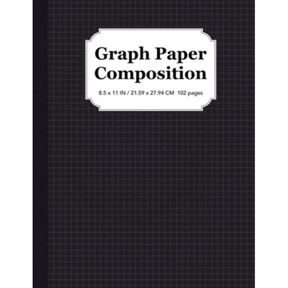 Graph Paper Composition Notebook: Quad Ruled 5x5, Grid Paper for Students in Math and Science, Math Wizo (Author)
