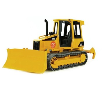 Tractor cu lama, Caterpillar, Plastic, Galben, scara 1:16 Tractor cu lama, Caterpillar, Plastic, Galben, scara 1:16