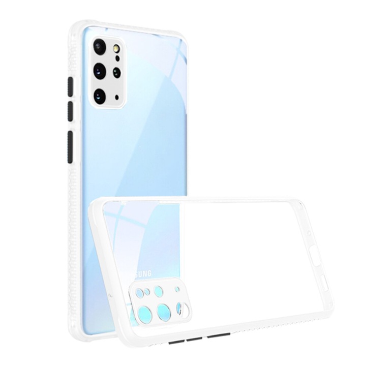 Кейс Nordic, Huawei P40 Lite E, Shockproof case, Бял