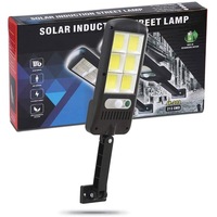 lampa solara de exterior jy-150  senzor de miscare  3 setari  150 led cob  rezistenta la apa  accesorii prindere incluse rif refco  imagen 49_0_
0