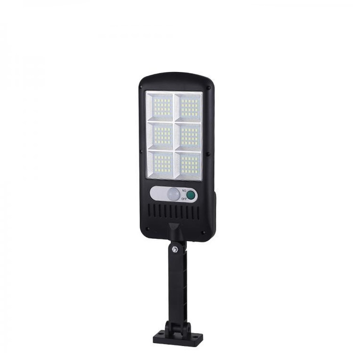 Lampa solara de exterior JY-120, senzor de miscare, 3 moduri, 120 LED SMD, rezistenta la apa, sistem prindere inclus Selling Depot ®