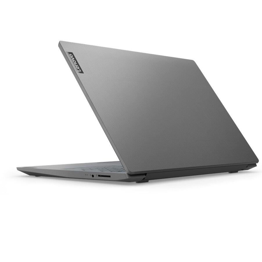 Laptop Lenovo V15 IIL cu procesor Intel Core i3-1005G1, 15.6", HD, 4GB, 1TB HDD, Intel UHD Graphics, No OS, Iron Grey