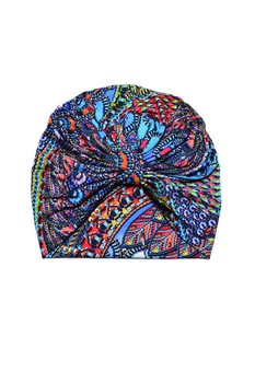 Turban pentru femei, model cu imprimeu colorat, marime universala Turban pentru femei, model cu imprimeu colorat, marime universala