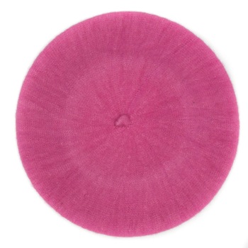 Bereta de dama, Roz, 100% lana - BSC274 Bereta de dama, Roz, 100% lana - BSC274