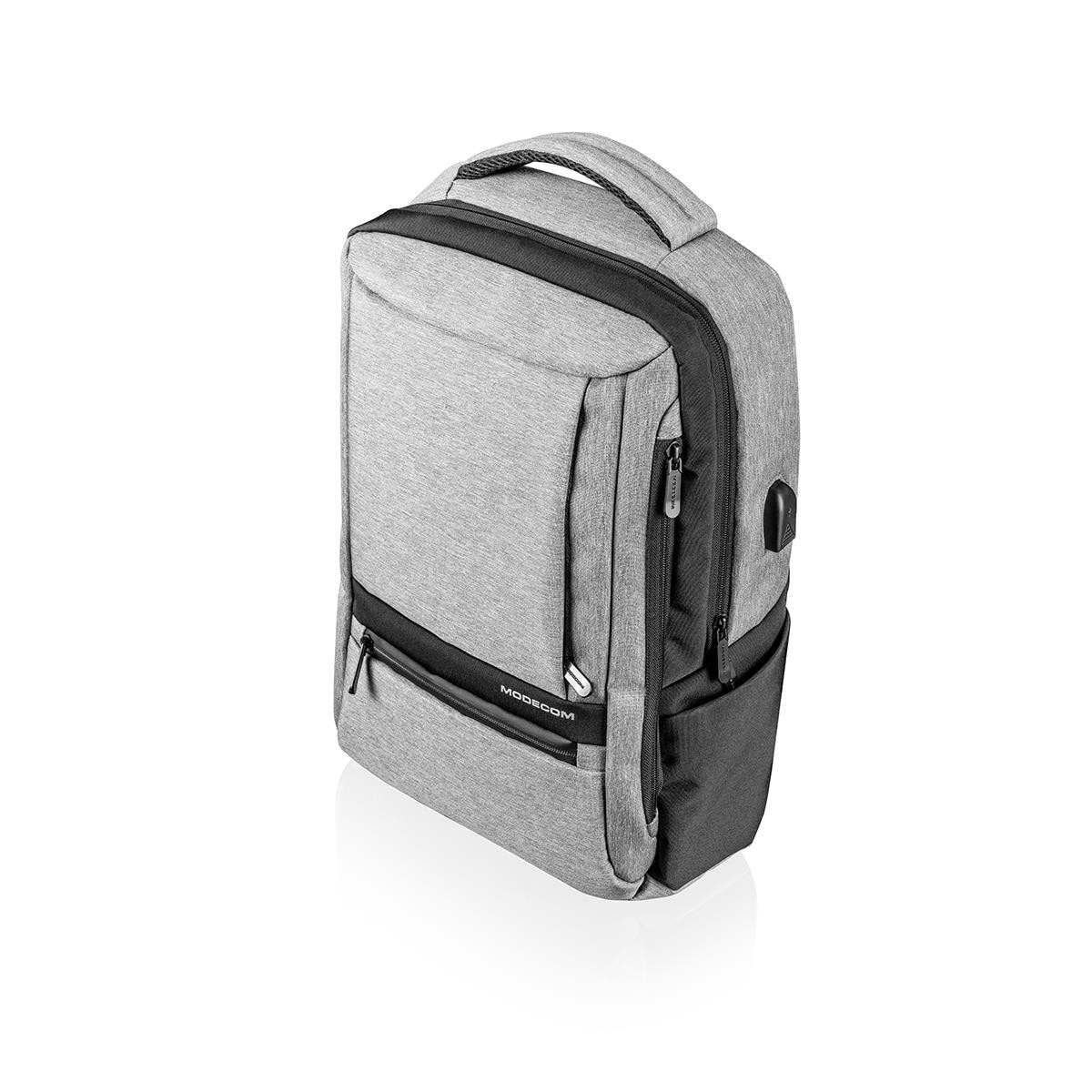 Rucsac laptop, Modecom, 15.6", Negru/Gri