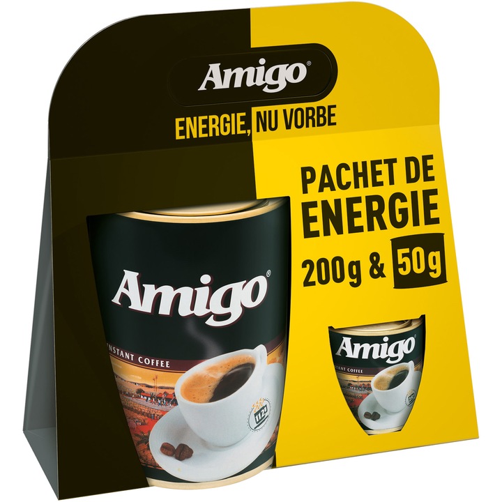 Pachet de energie cafea instant, Amigo, 250g