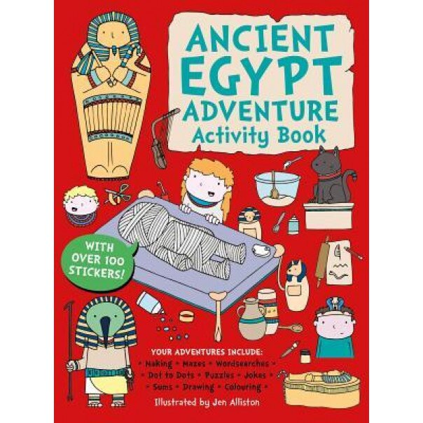 Ancient Egypt Adventure Activity Book, Jen Alliston (Illustrator)