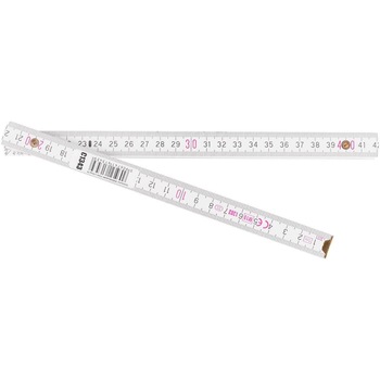 Metru tamplar alb, lemn, 2 m, Richmann Exclusive Metru tamplar alb, lemn, 2 m, Richmann Exclusive